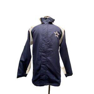 Dallas Cowboys Football NFL Reebok Jacket NFL Team Apparel On Field L Team Owned